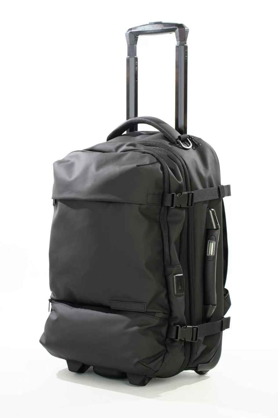 Locus Amicus Maximus Smart Travel Backpack – Luxe 2-in-1 Rugzak & Trolley (60L) met Weegschaal, USB-poort, Laptopvak & Vacuümpomp