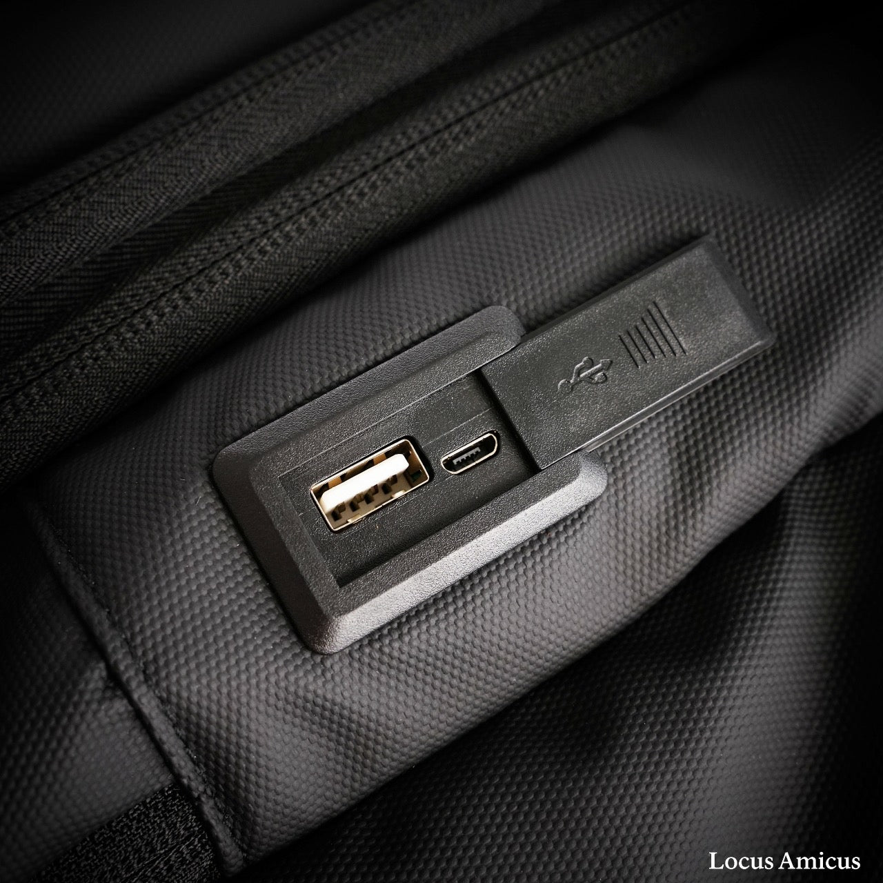 Locus Amicus Maximus Smart Travel Backpack – Luxe 2-in-1 Rugzak & Trolley (60L) met Weegschaal, USB-poort, Laptopvak & Vacuümpomp