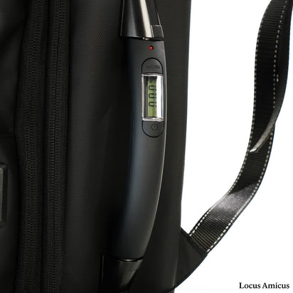 Locus Amicus Maximus Smart Travel Backpack – Luxe 2-in-1 Rugzak & Trolley (60L) met Weegschaal, USB-poort, Laptopvak & Vacuümpomp