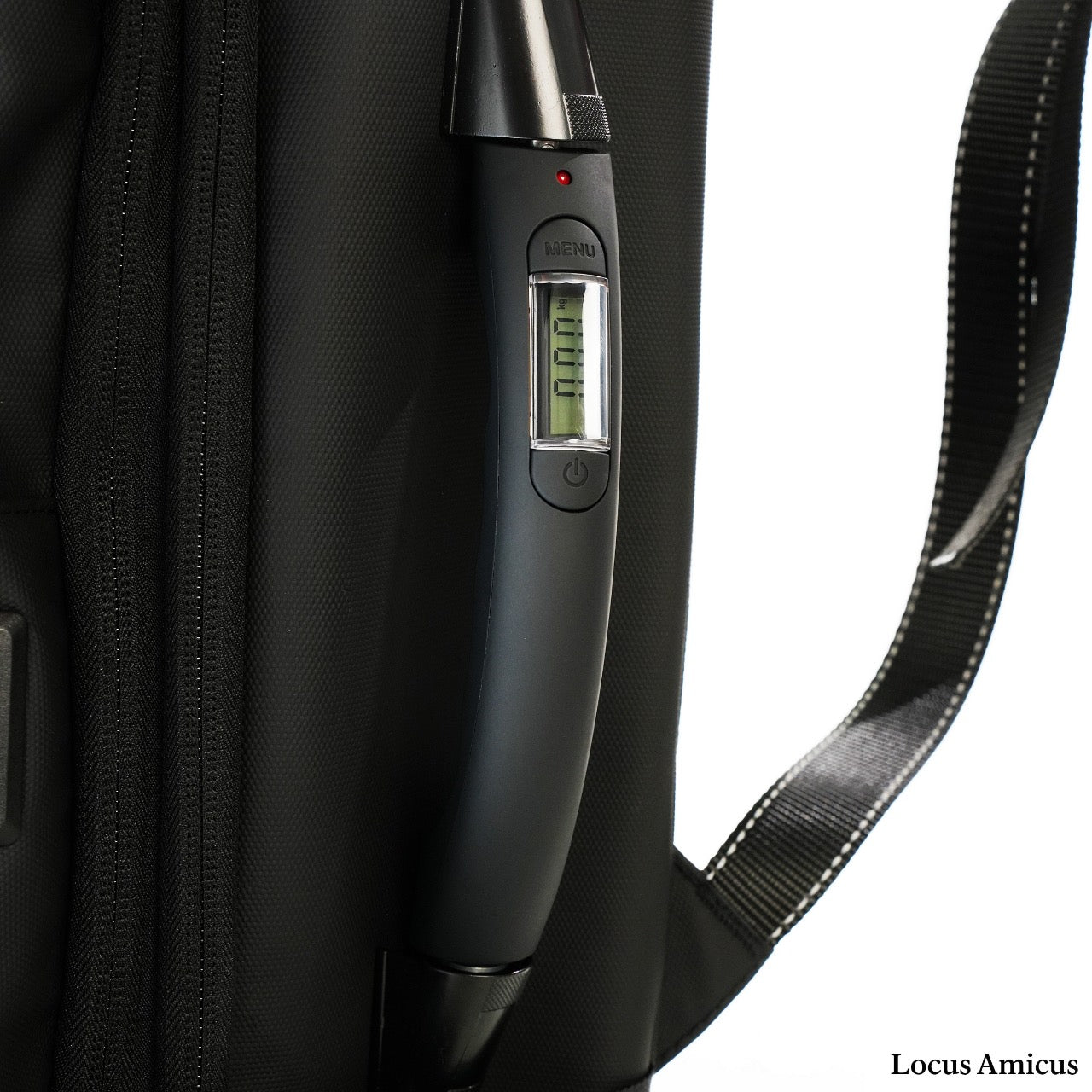 Locus Amicus Maximus Smart Travel Backpack – Luxe 2-in-1 Rugzak & Trolley (60L) met Weegschaal, USB-poort, Laptopvak & Vacuümpomp