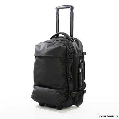 Locus Amicus Maximus Smart Travel Backpack – Luxe 2-in-1 Rugzak & Trolley (60L) met Weegschaal, USB-poort, Laptopvak & Vacuümpomp