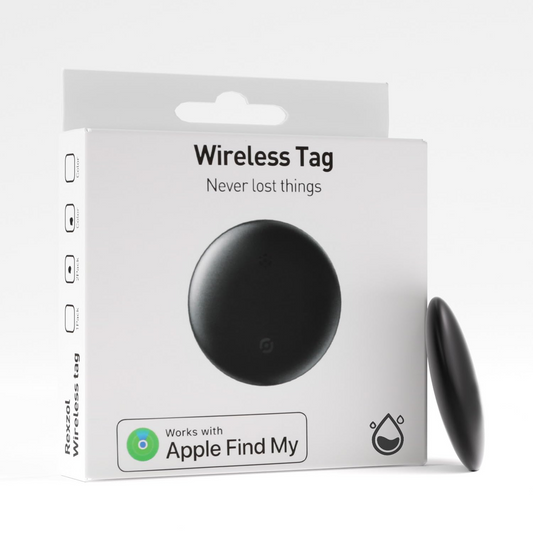 Locus Amicus Apple Find My Bluetooth Tracker – Smart Anti-Lost Device for Keys, Bags and Wallets