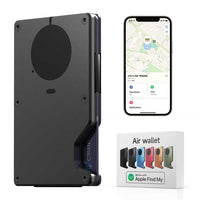 NYX Smart RFID Cardholder with Built-in Bluetooth Tracker – Midnight Black | Locus Amicus