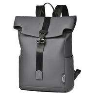 Premium Waterproof Rolltop Laptop Backpack NYX Titan Grey
