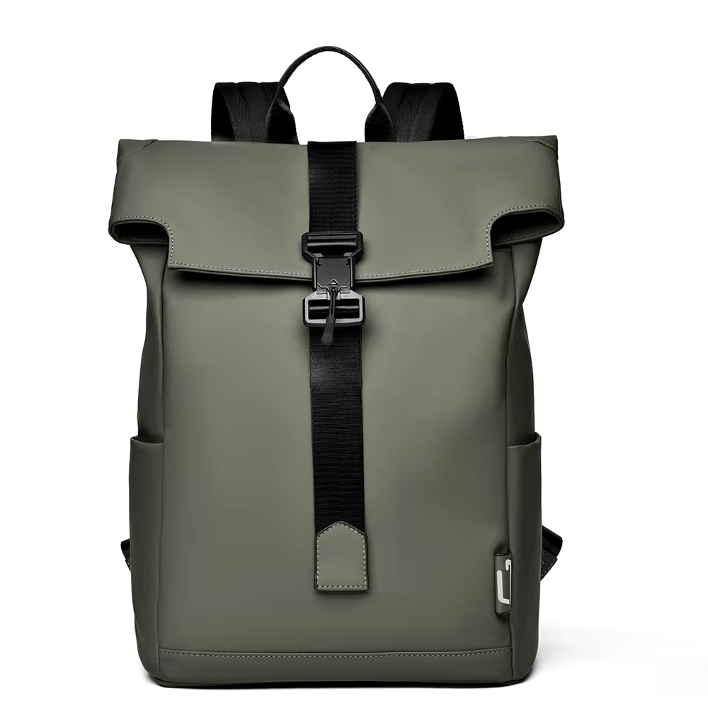 Premium Waterproof Rolltop Laptop Backpack NYX Olive Green