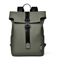 Premium Waterproof Rolltop Laptop Backpack NYX Olive Green