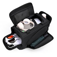 Locus Amicus KRONOS Duffel Bag – Waterproof PU Travel Gym Bag Titan Black