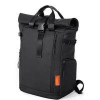 Trendy waterproof  Rolltop Laptop Backpack SELENE Titan Black
