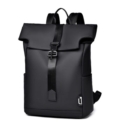 Premium Waterproof Rolltop Laptop Backpack NYX Titan Black