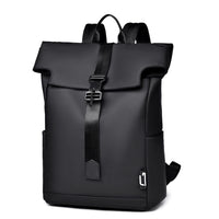 Premium Waterproof Rolltop Laptop Backpack NYX Titan Black
