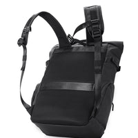 Trendy waterproof  Rolltop Laptop Backpack SELENE Titan Black