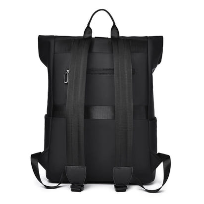 Premium Waterproof Rolltop Laptop Backpack NYX Titan Black