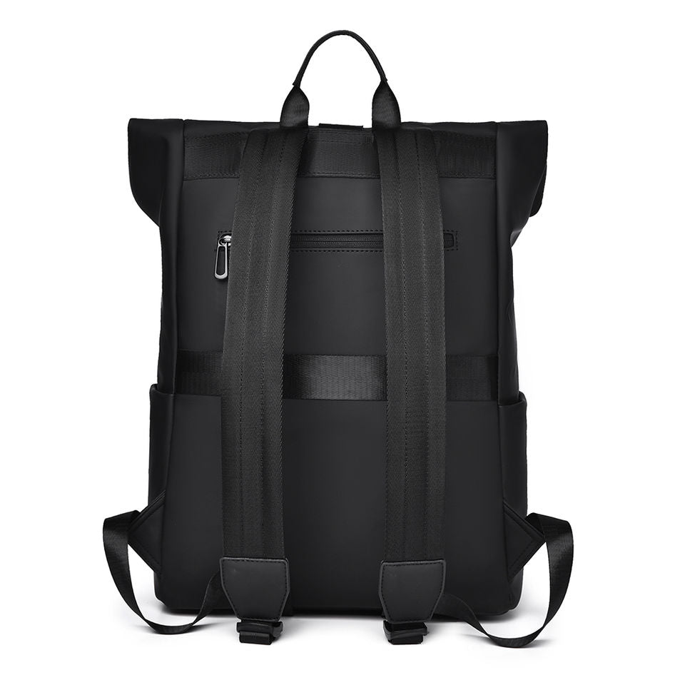 Premium Waterproof Rolltop Laptop Backpack NYX Titan Black