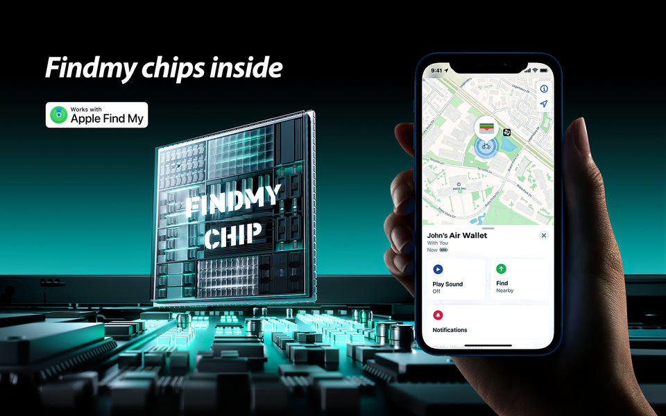NYX Smart RFID Cardholder with Built-in Bluetooth Tracker – Olive Green | Locus Amicus